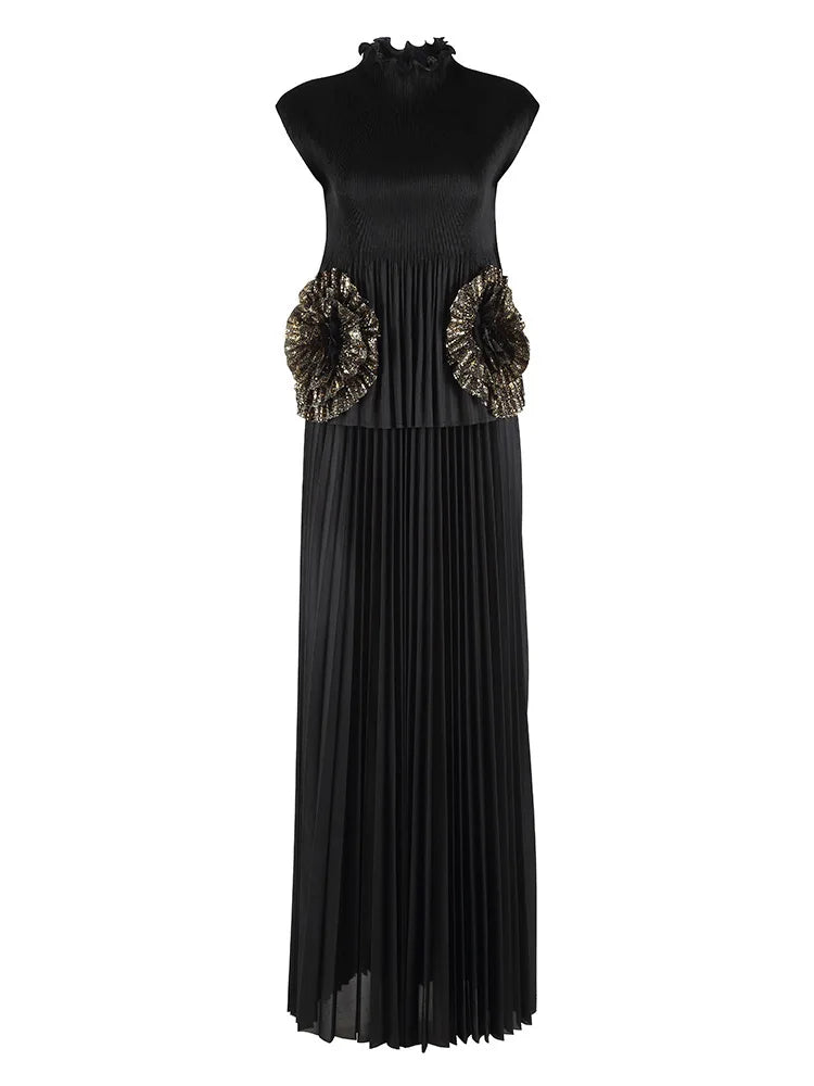 Modest Pleated Skirt Set