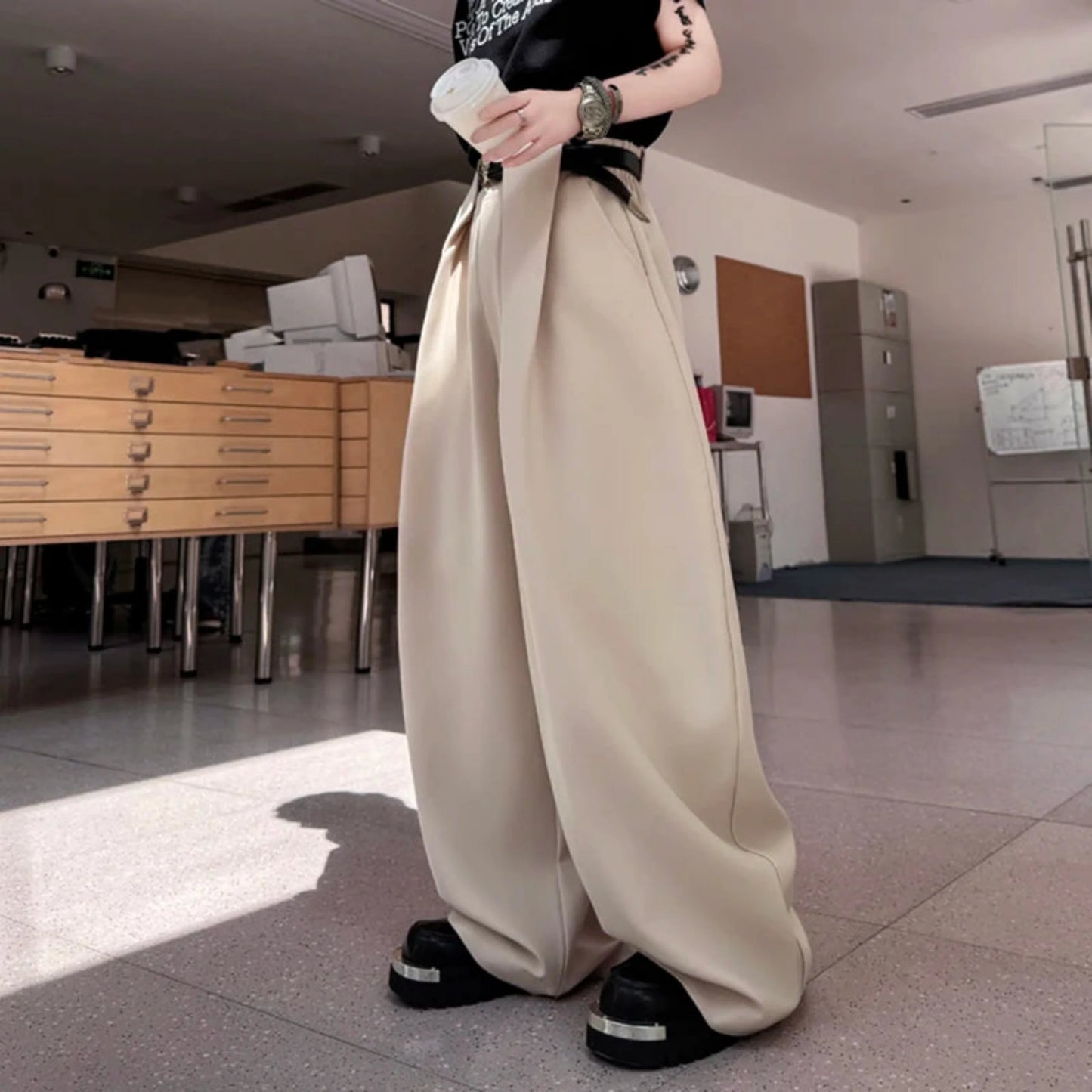 Men's Tokyo Parachute Trousers- Elastic Waistband