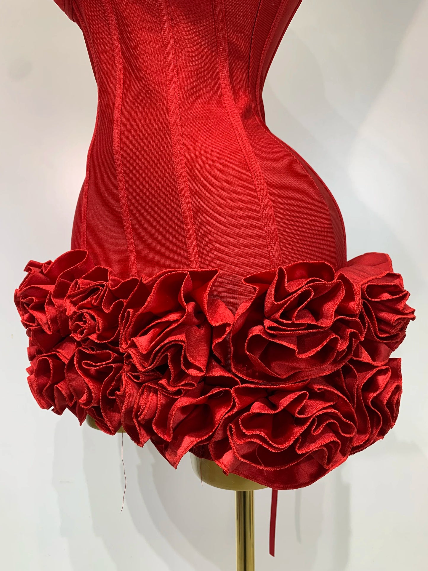 Hourglass Flattering Strapless Corset Dress