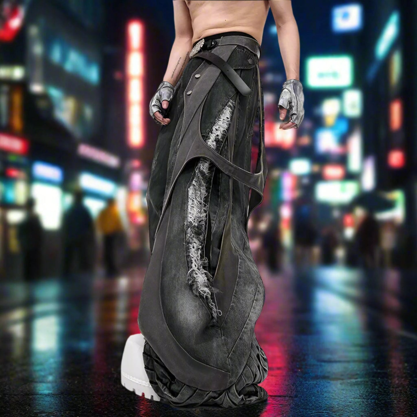 Men's Luxury Japanese Streetwear Jeans