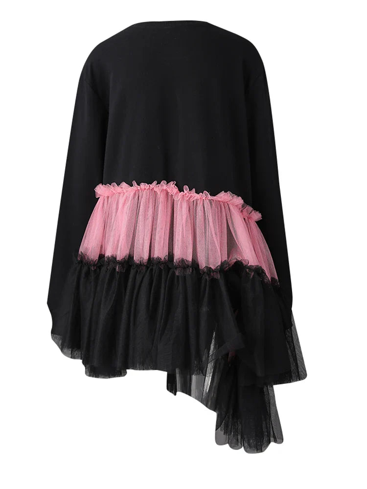 Luxury Ruffle Avant-garde Top