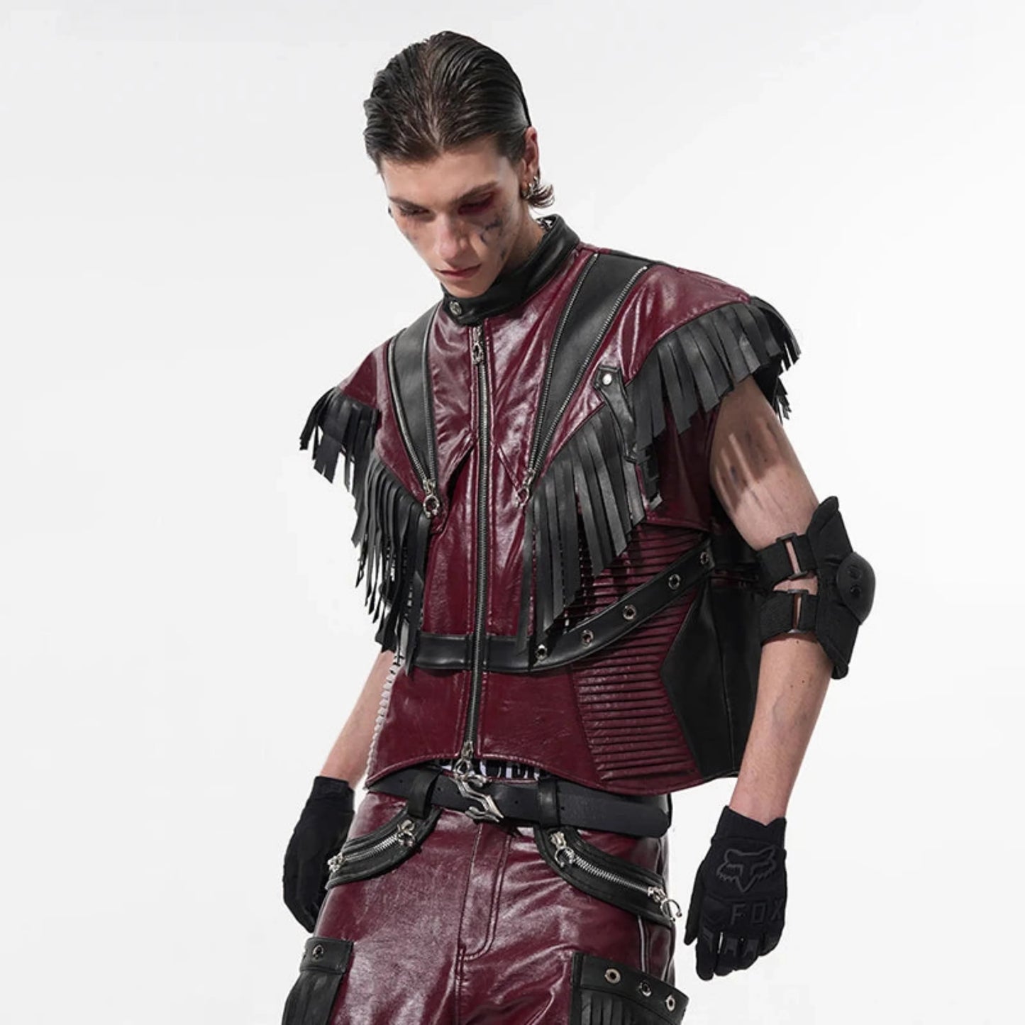 Men's Luxury Vegan Leather Vest