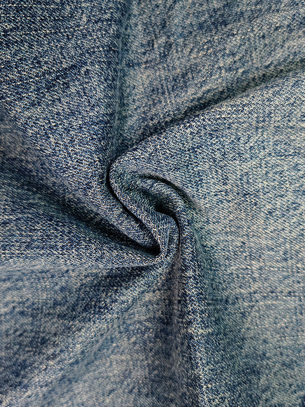 Loose Wide Leg Buttoned Fringed Pockets Jean Pants Bottoms