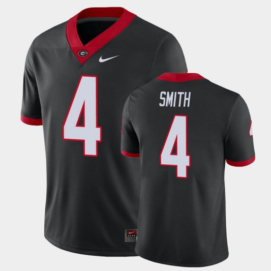 Men's #4 Nolan Smith Georgia Bulldogs Football Jersey