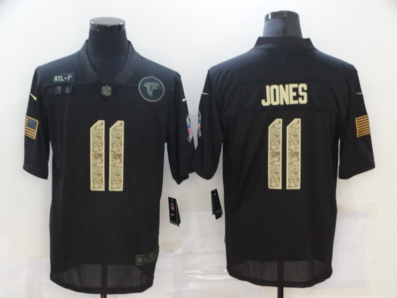 Men’s Atlanta Falcons #11 Julio Jones Black Jersey