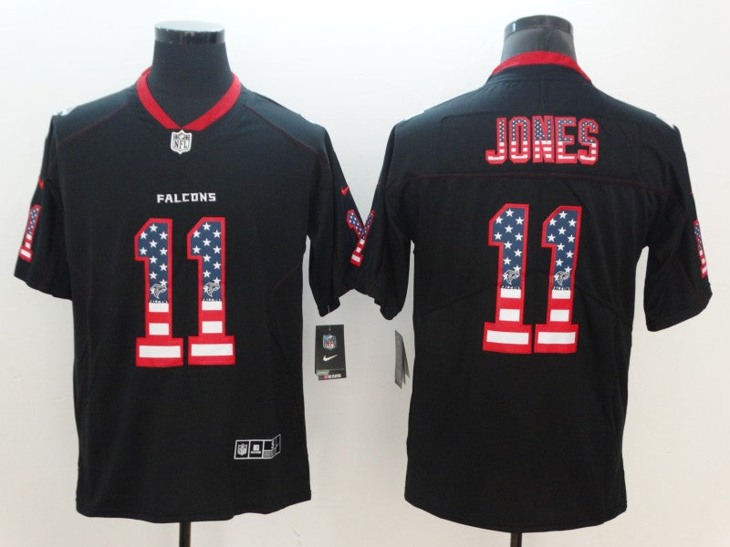 Men’s Atlanta Falcons #11 Julio Jones Black Jersey