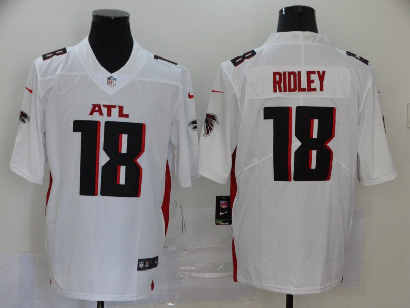 Men’s Atlanta Falcons Calvin Ridley #18 White Jersey