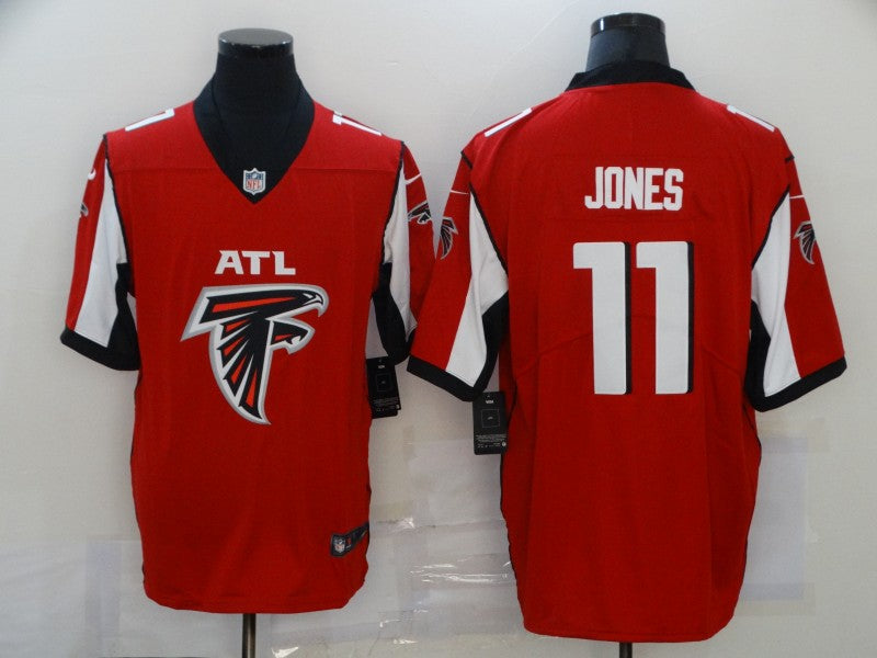 Men’s Atlanta Falcons Julio Jones #11 Red Jersey