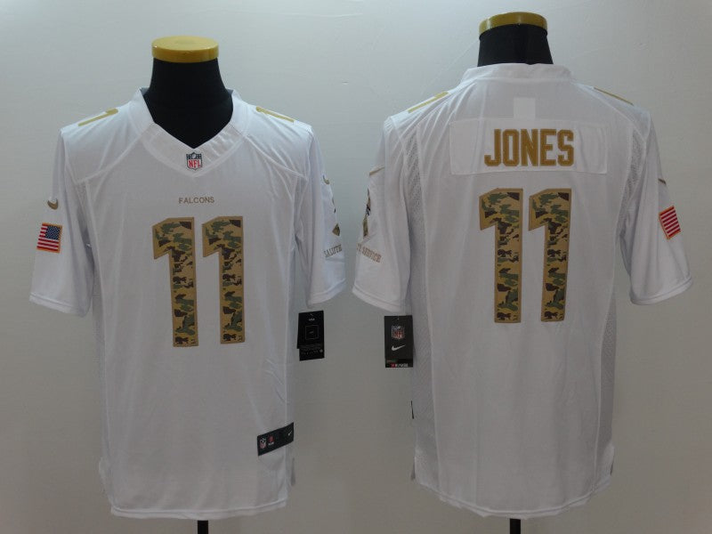 Men’s Atlanta Falcons Julio Jones #11 White Alternate Jersey