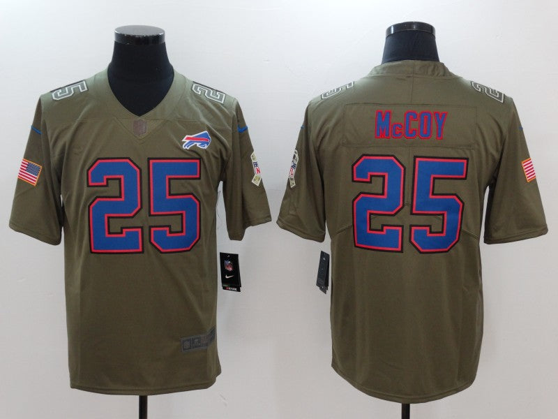 Men’s Buffalo Bills LeSean McCoy #25 Brown Jersey