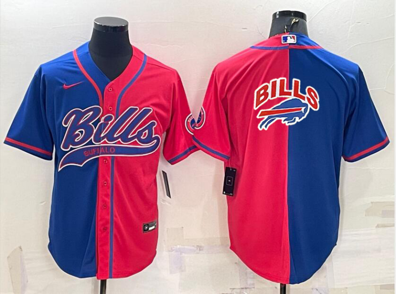Men’s Buffalo Bills Royal/Red Jersey
