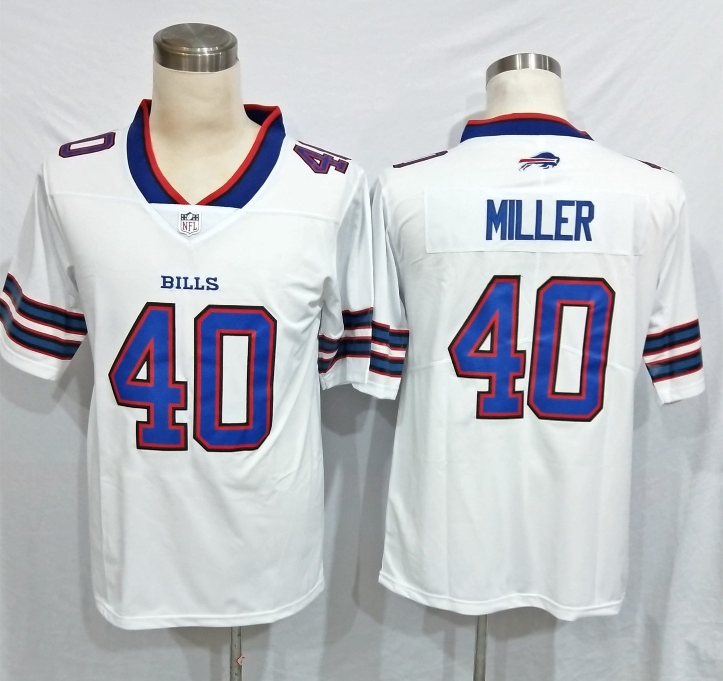 Men’s Buffalo Bills Von Miller #40 White Jersey
