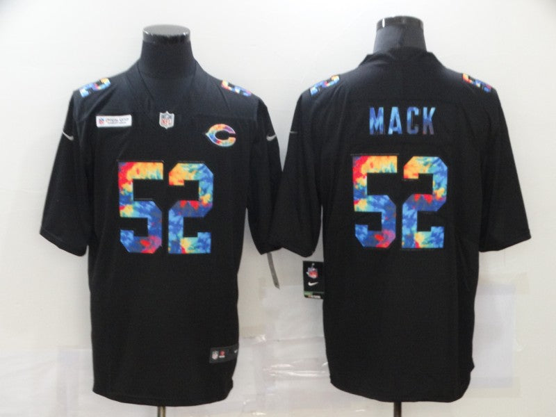 Men’s Chicago Bears #52 Khalil Mack Black Jersey