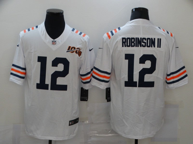 Men’s Chicago Bears Allen Robinson II #12 White Jersey