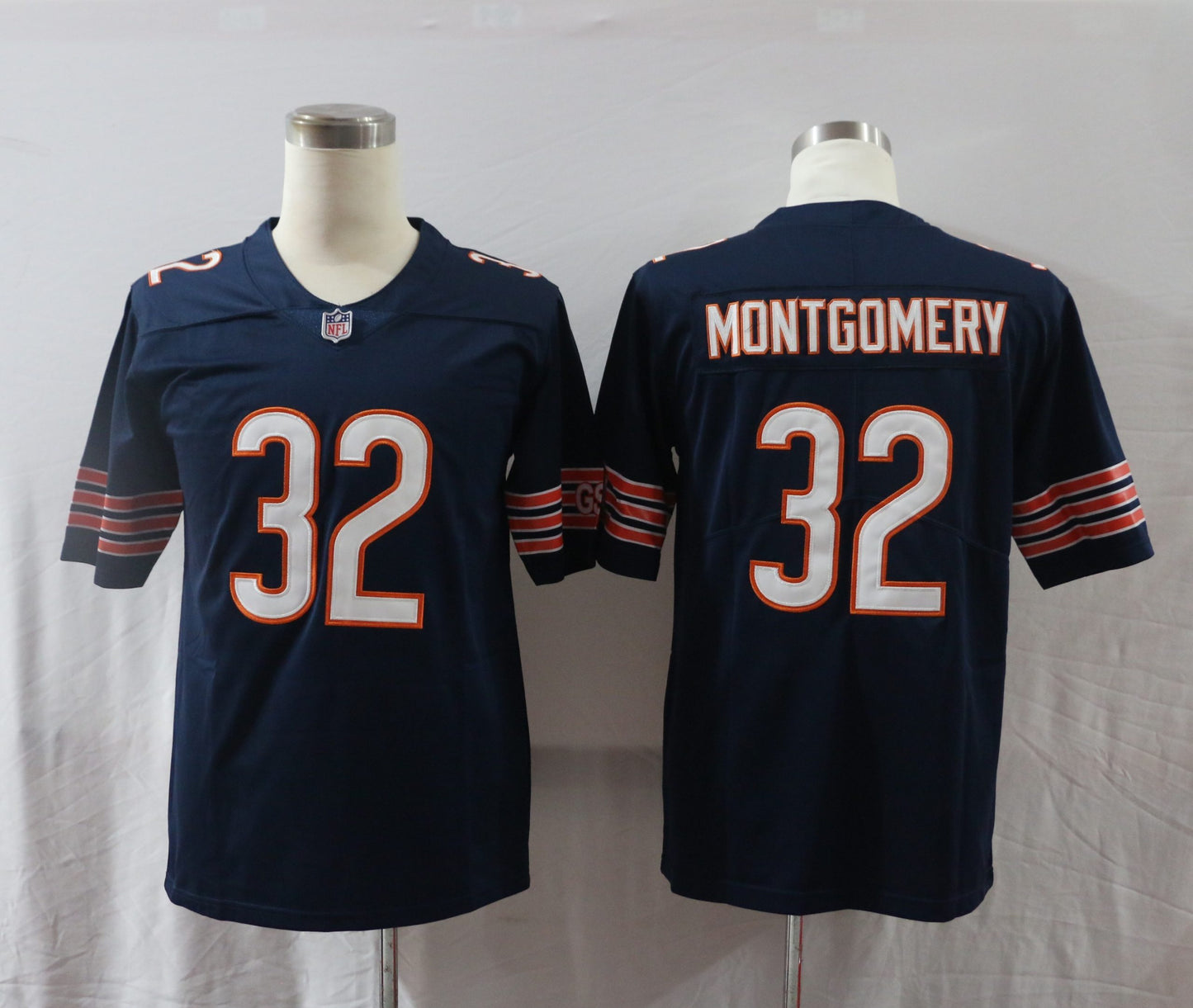 Men’s Chicago Bears David Montgomery #32 Navy Jersey