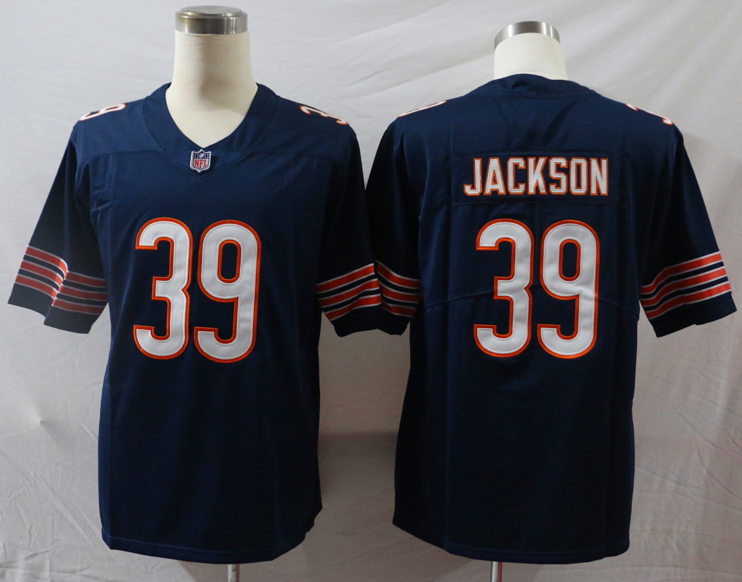 Men’s Chicago Bears Eddie Jackson #39 Navy Jersey