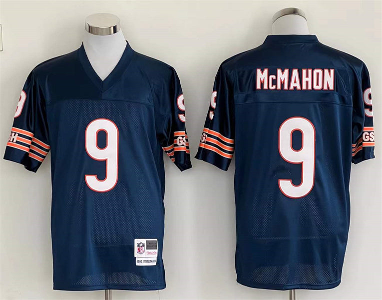 Men’s Chicago Bears Jim McMahon Mitchell & Ness Navy Legacy Jersey