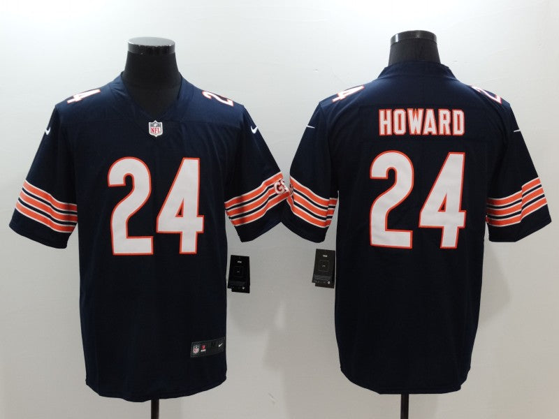 Men’s Chicago Bears Jordan Howard #24 Navy Jersey