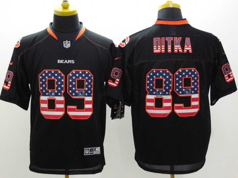 Men’s Chicago Bears Mike Ditka #89 Black Jersey