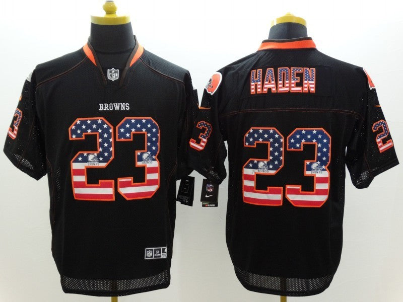 Men’s Cleveland Browns Joe Haden #23 Black Jersey