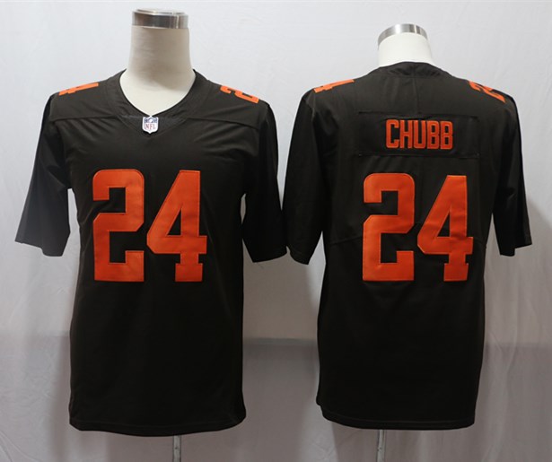 Men’s Cleveland Browns Nick Chubb #24 Brown Alternate Legend Jersey