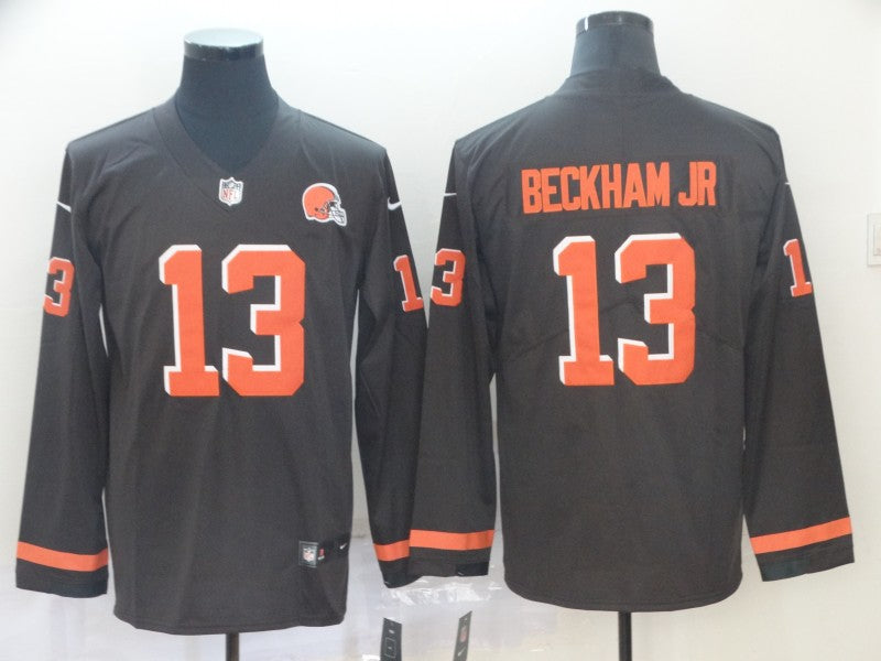 Men’s Cleveland Browns Odell Beckham Jr. Brown Alternate Jersey