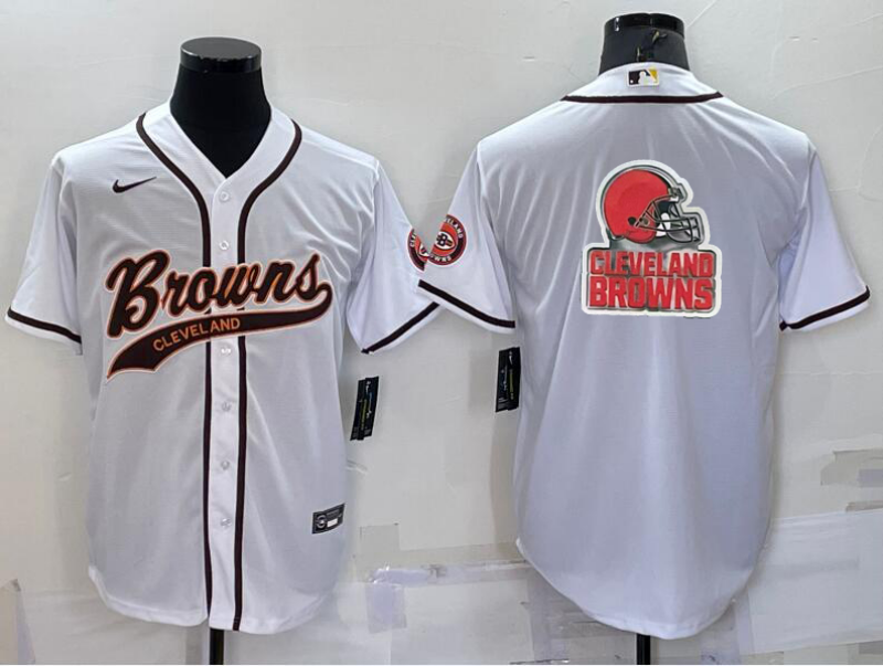 Men’s Cleveland Browns White Jersey