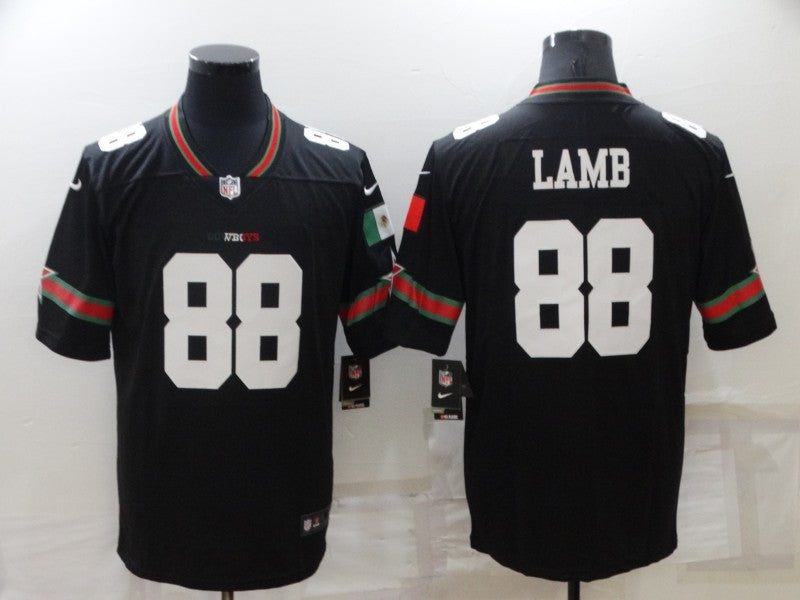 Men’s Dallas Cowboys CeeDee Lamb #88 Black Jersey