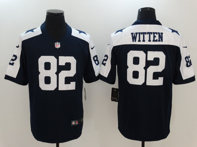 Men’s Dallas Cowboys Jason Witten #82 Navy Alternate Jersey