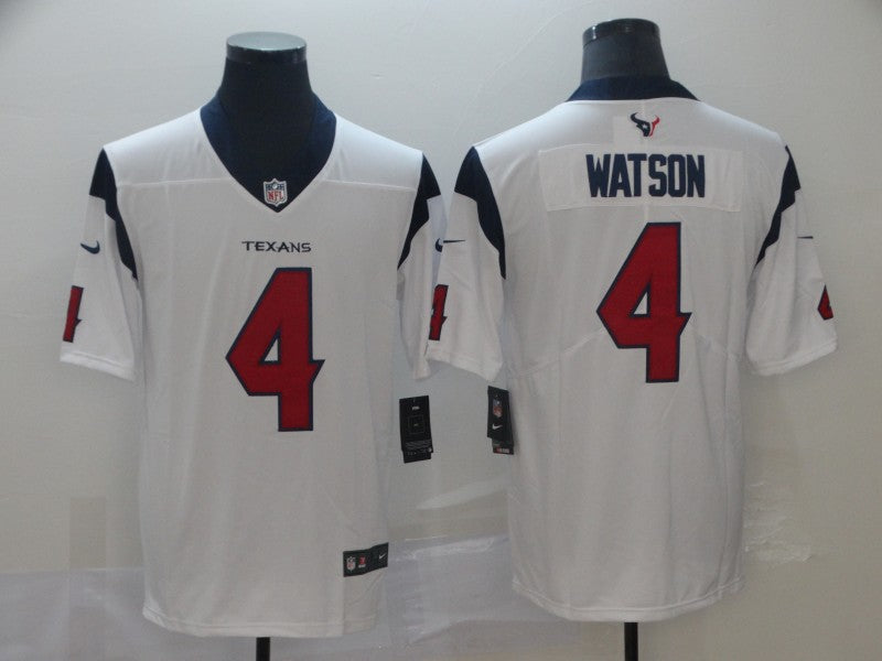 Men’s Deshaun Watson Houston Texans #4 Jersey – White
