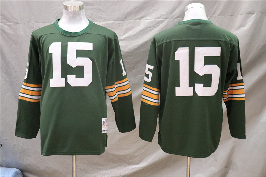 Men’s Green Bay Packers Bart Starr Mitchell & Ness Green Legacy Jersey