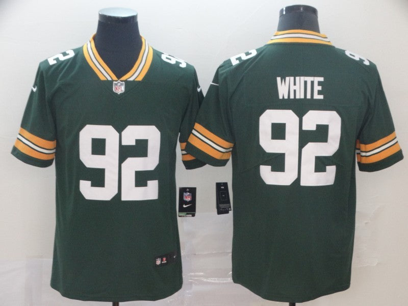Men’s Green Bay Packers Reggie White #92 Green Jersey