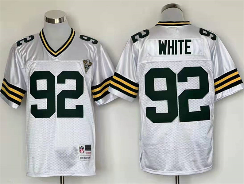 Men’s Green Bay Packers Reggie White Mitchell & Ness White Legacy Jersey