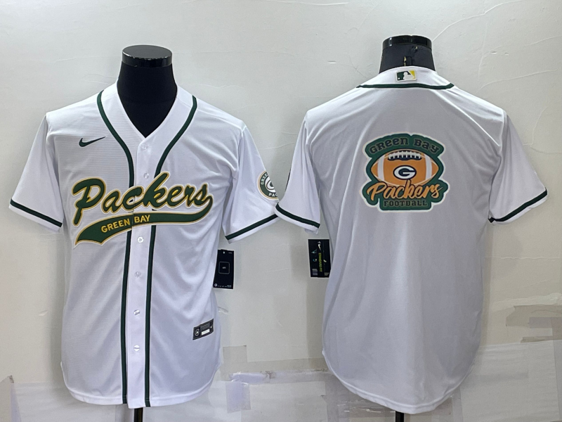 Men’s Green Bay Packers White Jersey