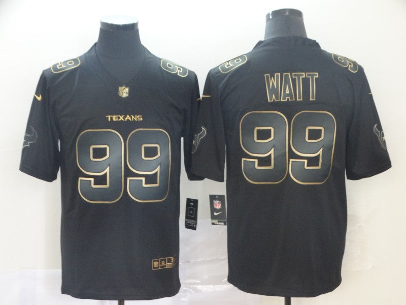 Men’s Houston Texans #99 J.J. Watt Black Jersey