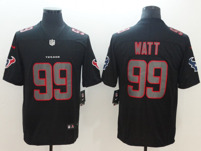 Men’s Houston Texans #99 J.J. Watt Black Jersey