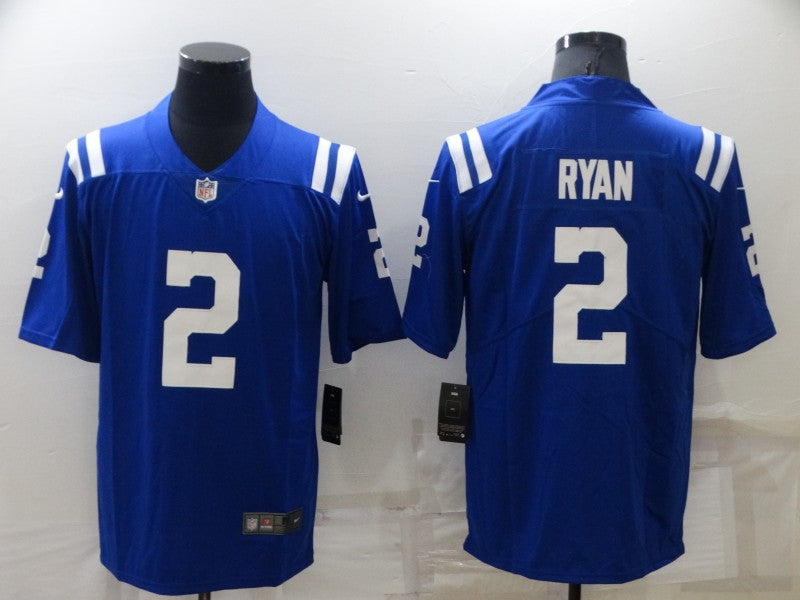 Men’s Indianapolis Colts Matt Ryan #2 Blue Jersey