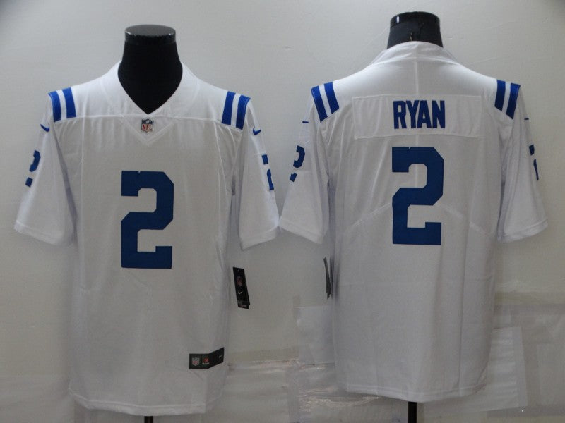 Men’s Indianapolis Colts Matt Ryan #2 White Jersey