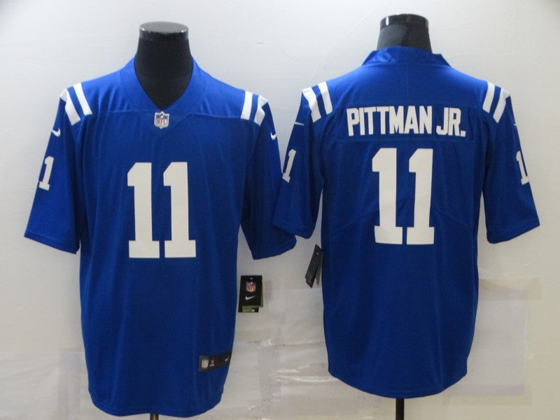 Men’s Indianapolis Colts Michael Pittman Jr. #11 Blue Jersey