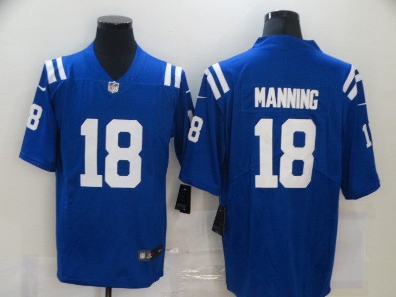 Men’s Indianapolis Colts Peyton Manning #18 Blue Jersey