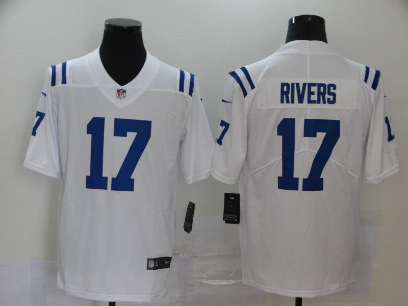 Men’s Indianapolis Colts Philip Rivers #17 White Jersey