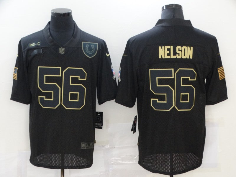 Men’s Indianapolis Colts Quenton Nelson #56 Black Jersey