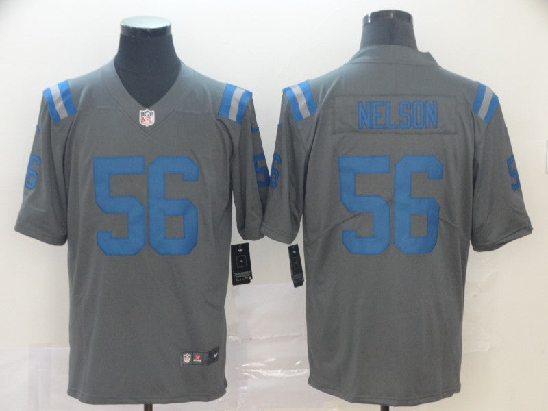 Men’s Indianapolis Colts Quenton Nelson Gray Jersey