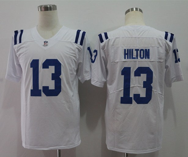 Men’s Indianapolis Colts T.Y. Hilton #13 White Alternate Jersey