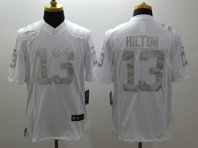 Men’s Indianapolis Colts T.Y. Hilton #13 White Jersey