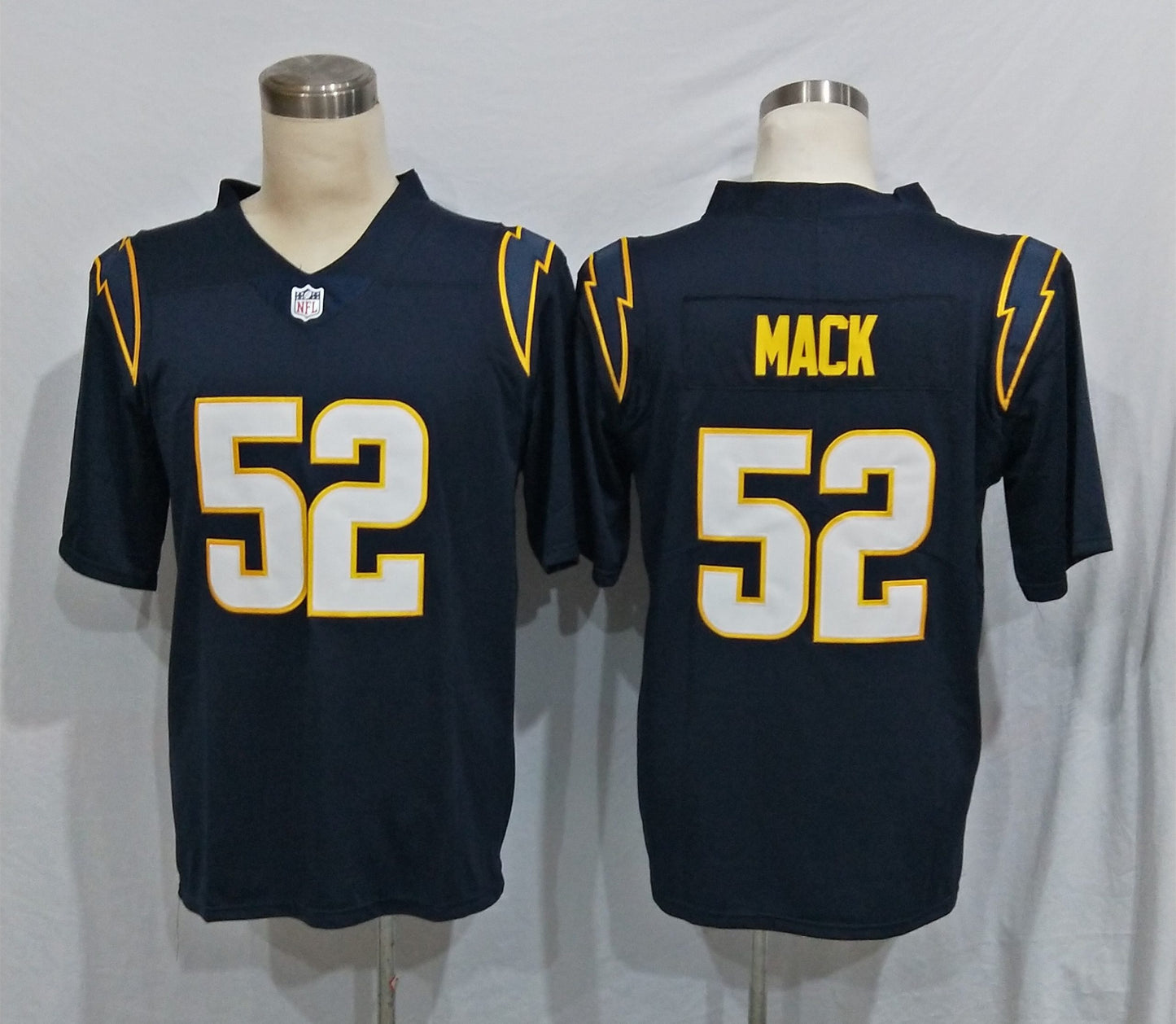 Men’s Los Angeles Chargers Khalil Mack #52 Navy Alternate Jersey