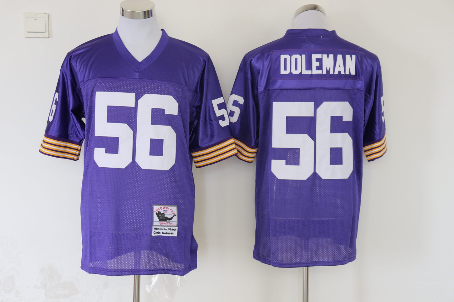 Men’s Minnesota Vikings Chris Doleman Mitchell & Ness Purple Legacy Jersey