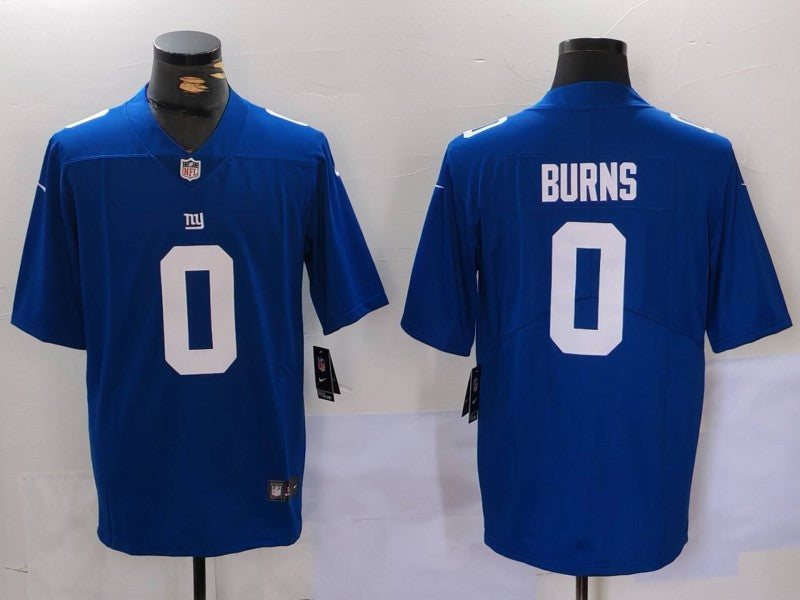 Men’s New York Giants Brian Burns #0 Royal Jersey