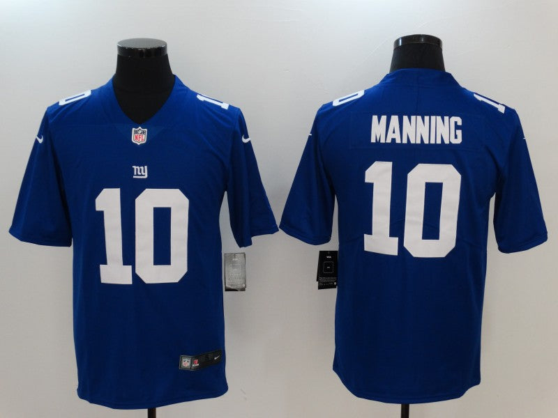 Men’s New York Giants Eli Manning #10 Blue Jersey