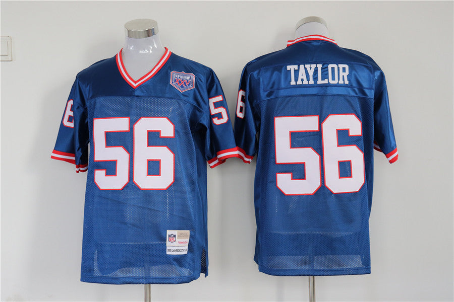 Men’s New York Giants Lawrence Taylor Mitchell & Ness Royal Legacy Jersey